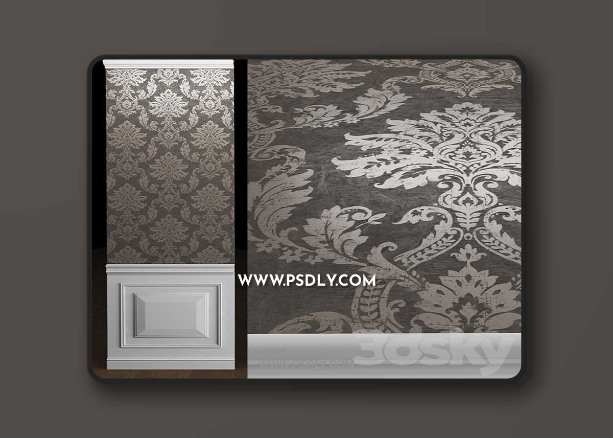 Wallpaper Persian Chic Grandeco 3D Model