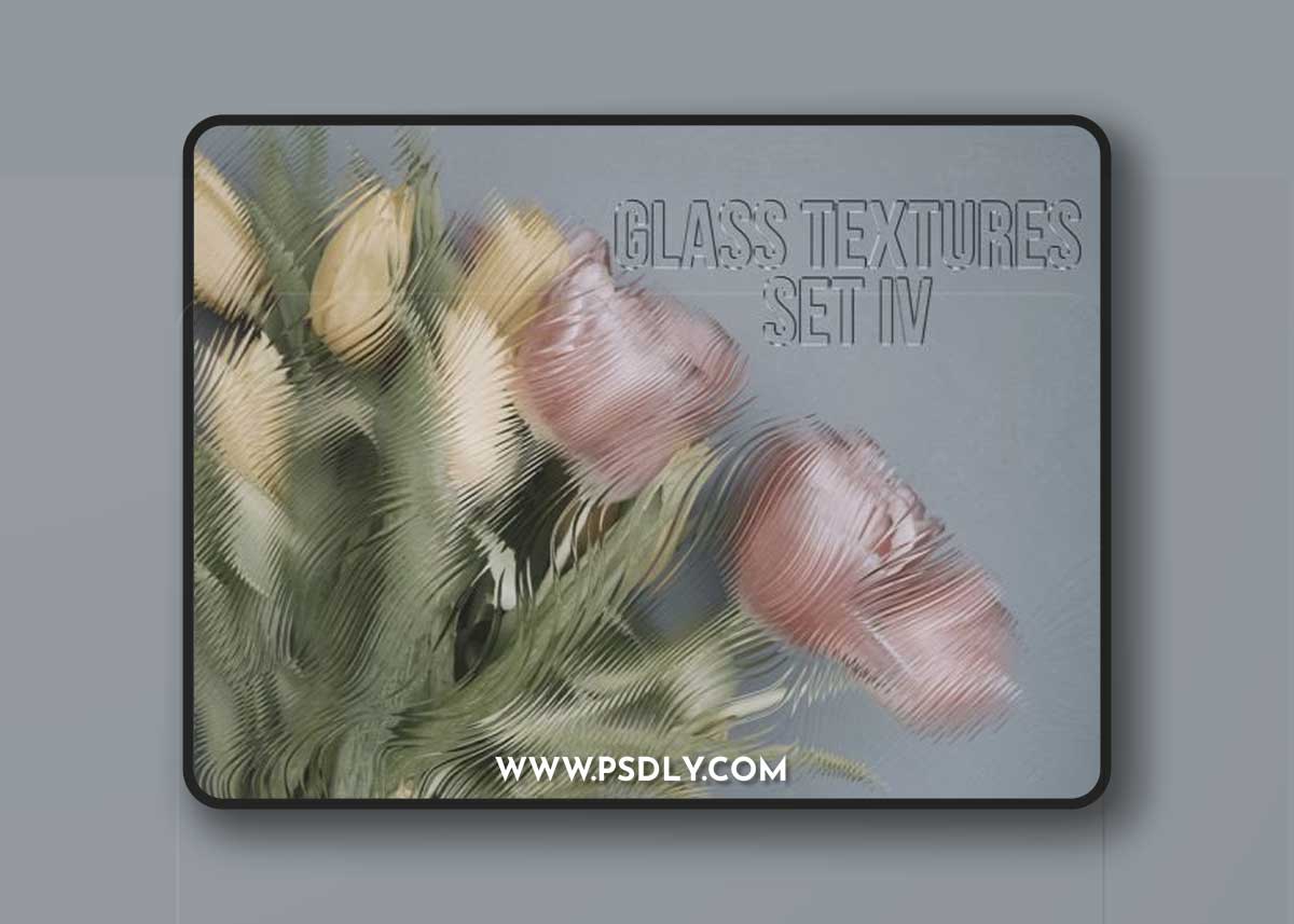 10 Glass Textures SET IV