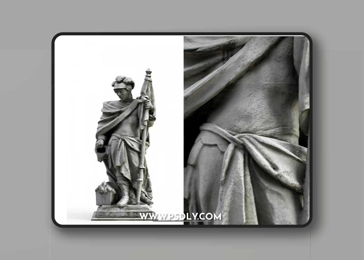 Bs_scanned_sculpture_001 3D Model