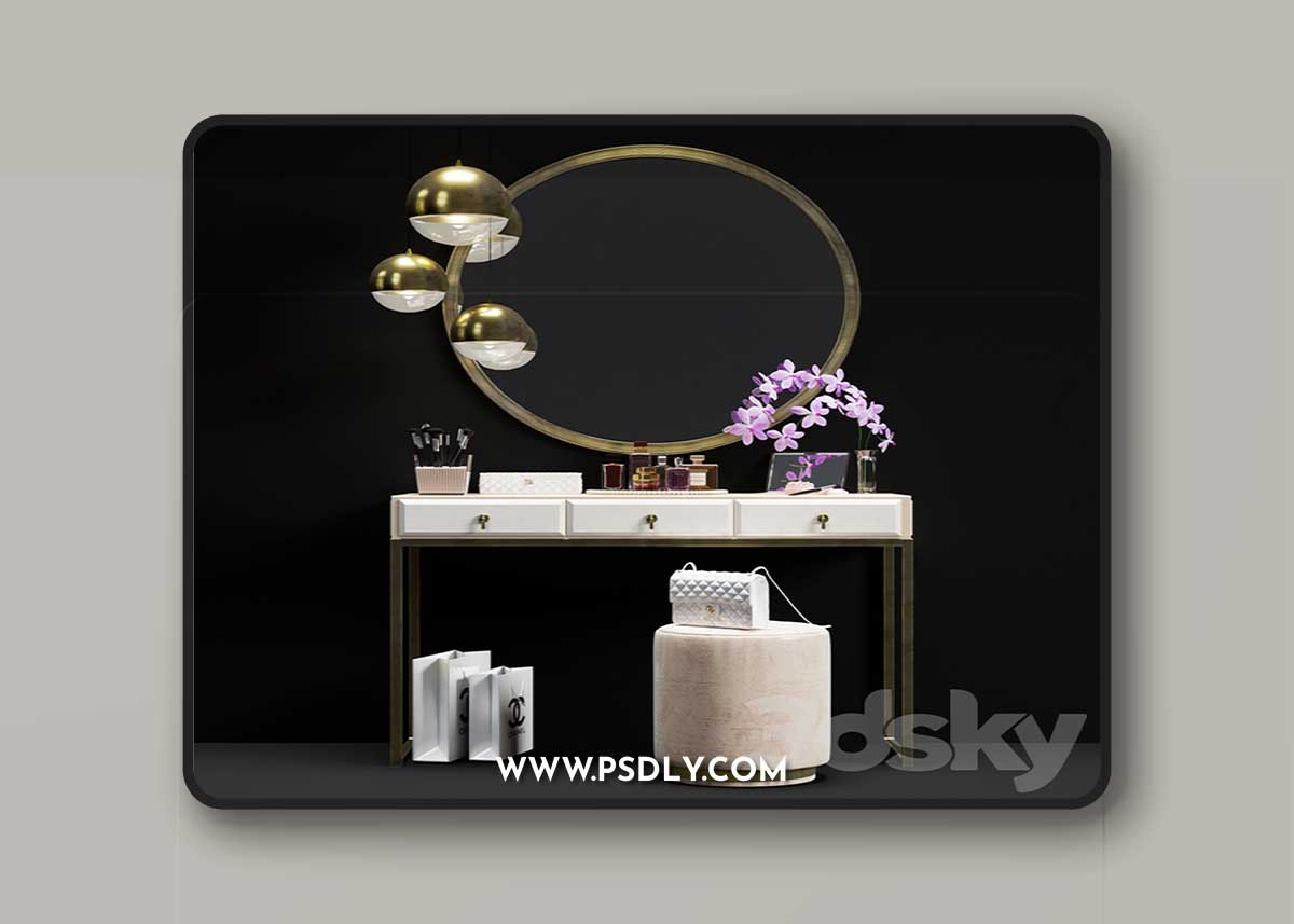 Dressing Table The Sofa & Chair Company 3D Model