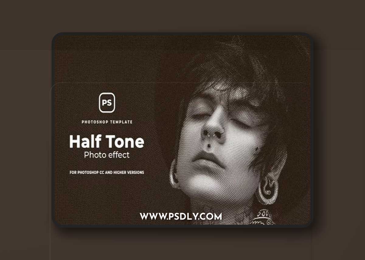 Halftone Effect Photoshop