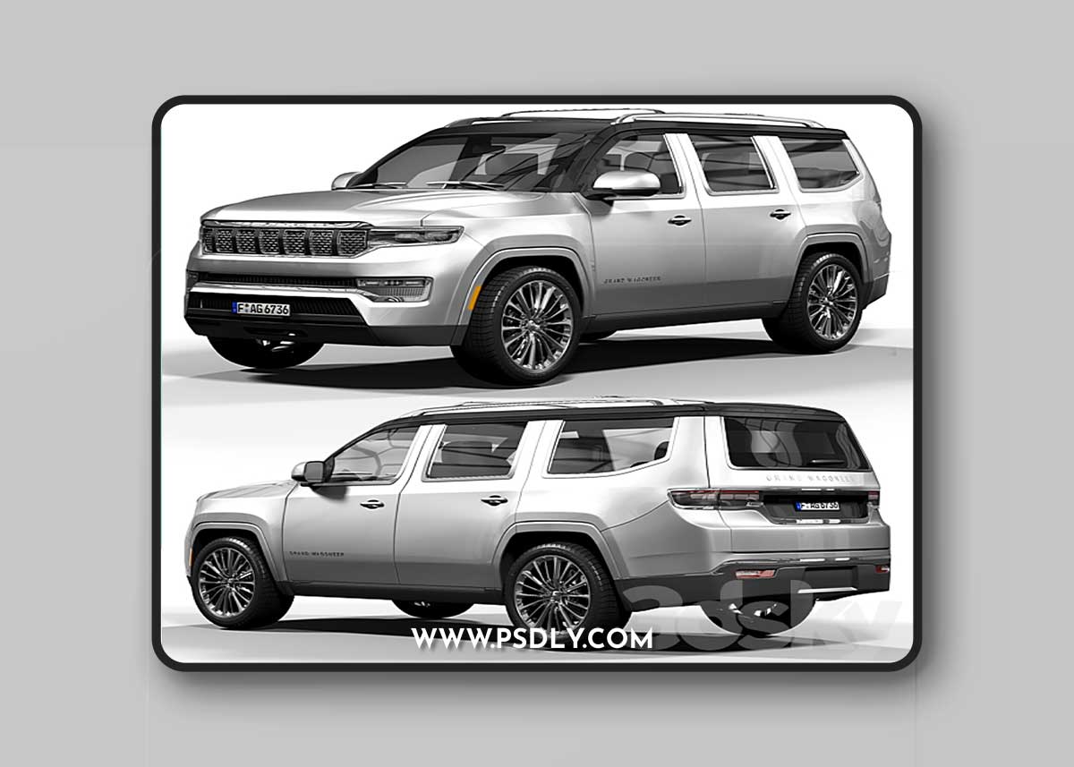 JEEP Grand Wagoneer 3D Model