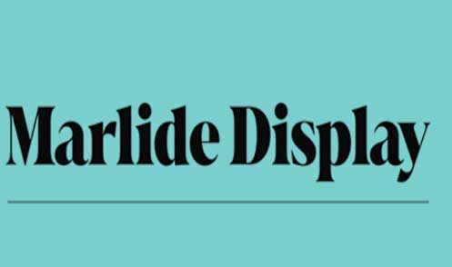 Marlide Display Font Family