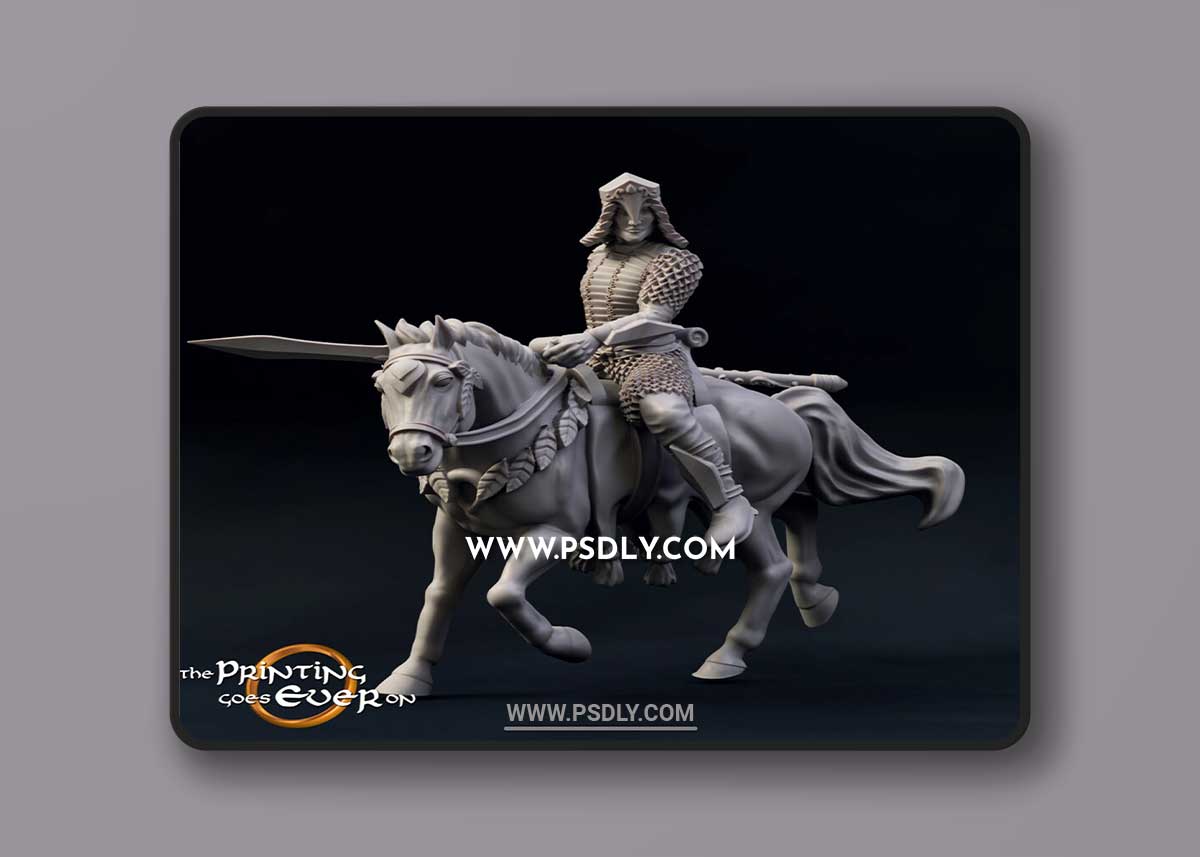 Modular Brightwood Rider 3D Print Model