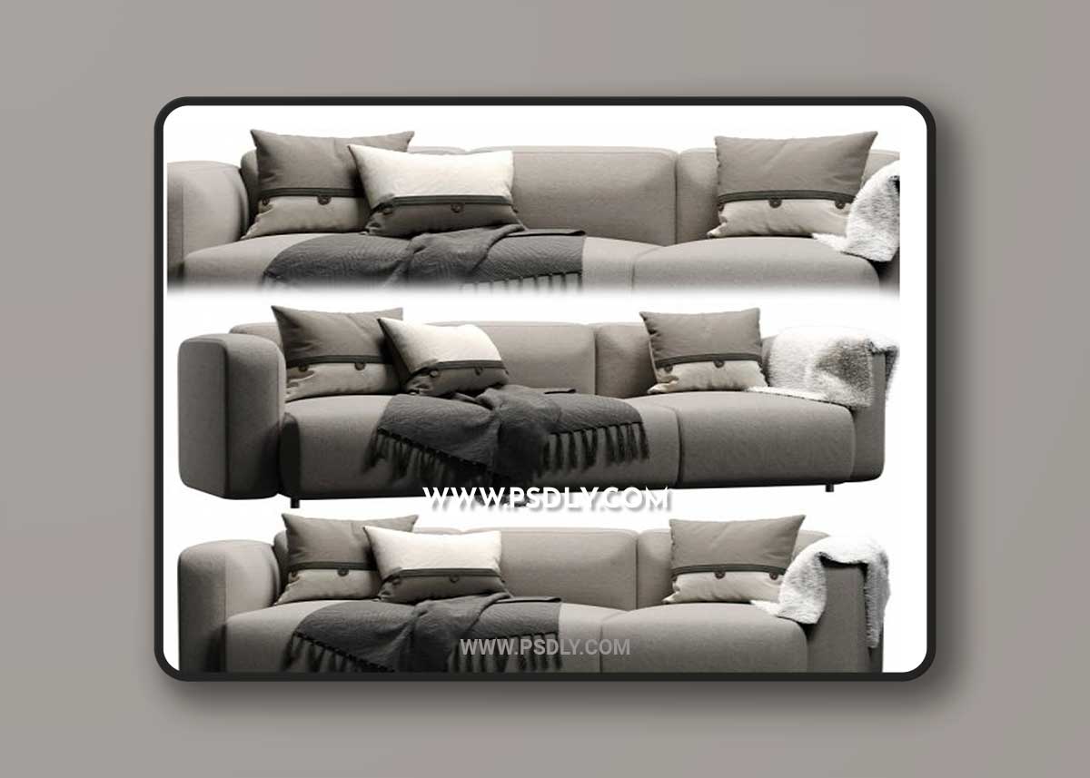 Normann Copenhagen Sofa 3D Model