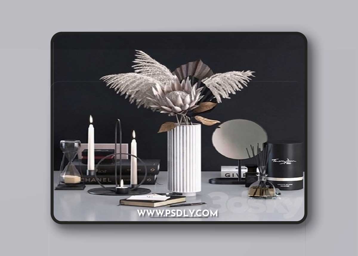 Decorative set with Proteus 3D Model