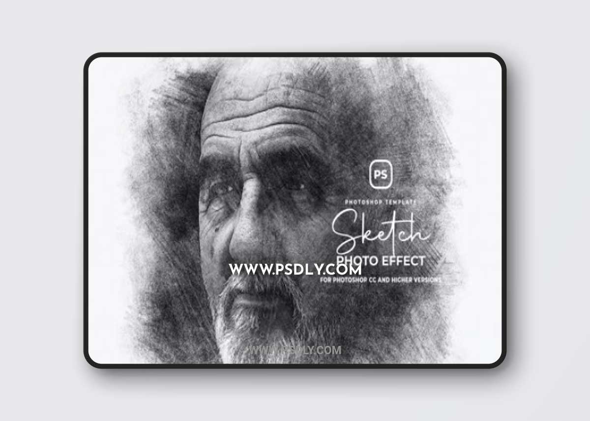 Sketch Effect Photoshop