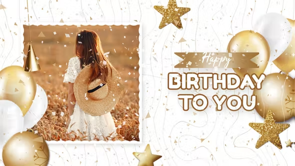 Videohive Birthday Slideshow 38291880