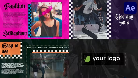 Videohive Colorful Fashion Slideshow | After Effects 38121901