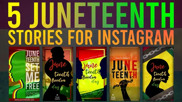 Videohive Juneteenth Stories 38164487