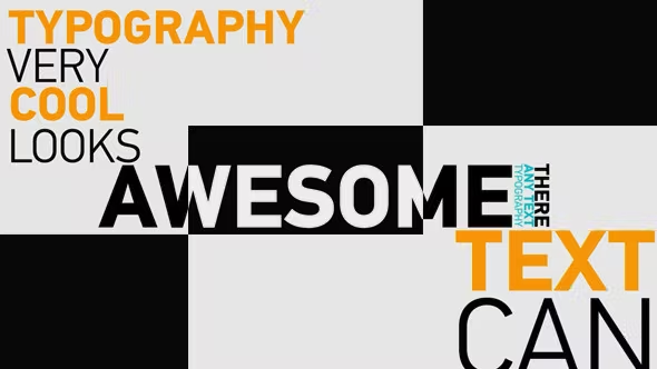 Videohive Mini Typography Pack 9445830