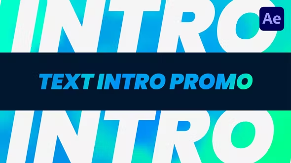 Videohive Text Intro Promo 38193454