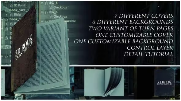 Videohive Constructor Of The Book 150