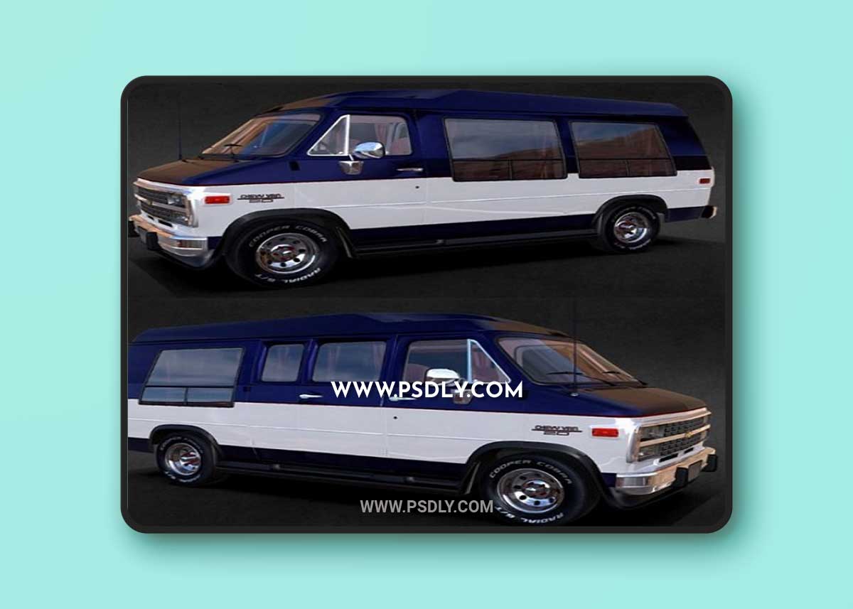 1992 Chevrolet G20 3D Model