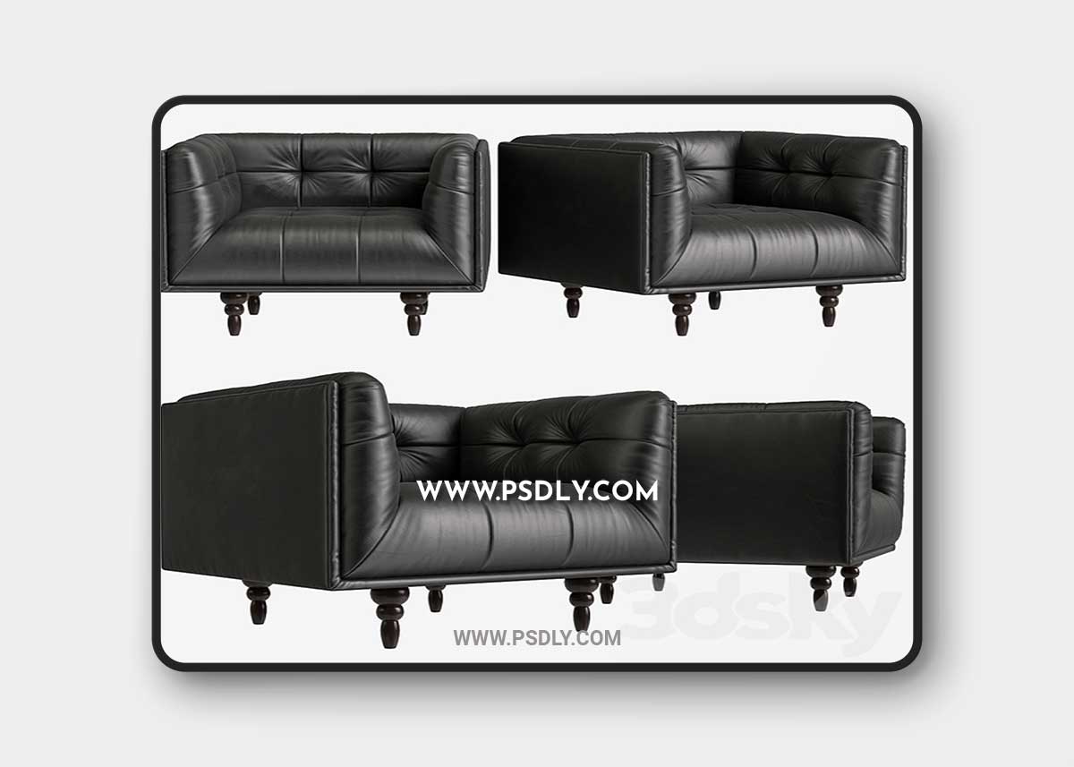 Armchair Made Connor 3D model