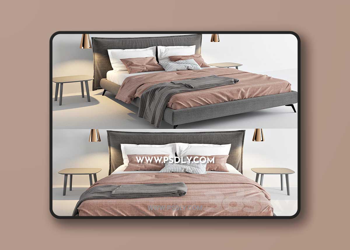 Bed Alf daFre Francis 3D Model