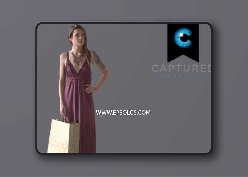 Captured Dimensions - CDLE Posed Reference Female Scan