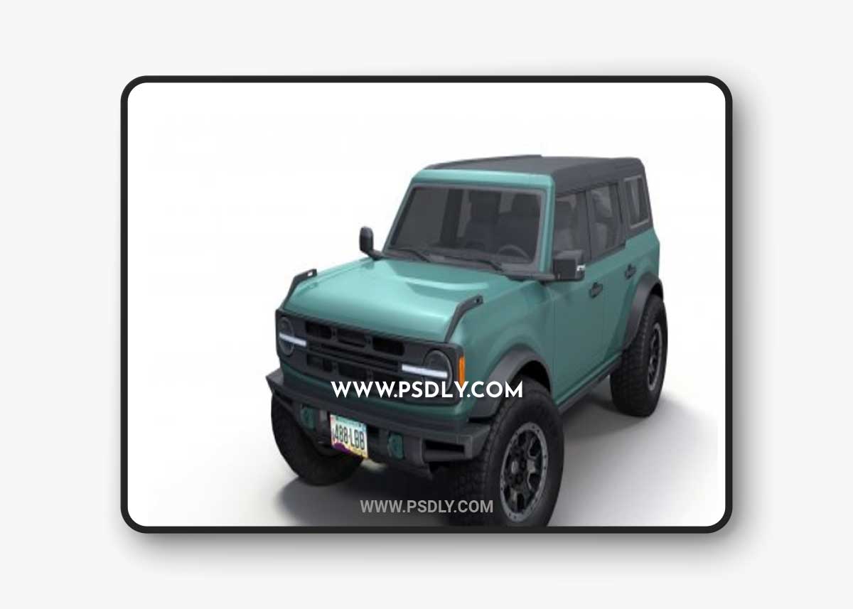Cgtrader - Ford Bronco 2021