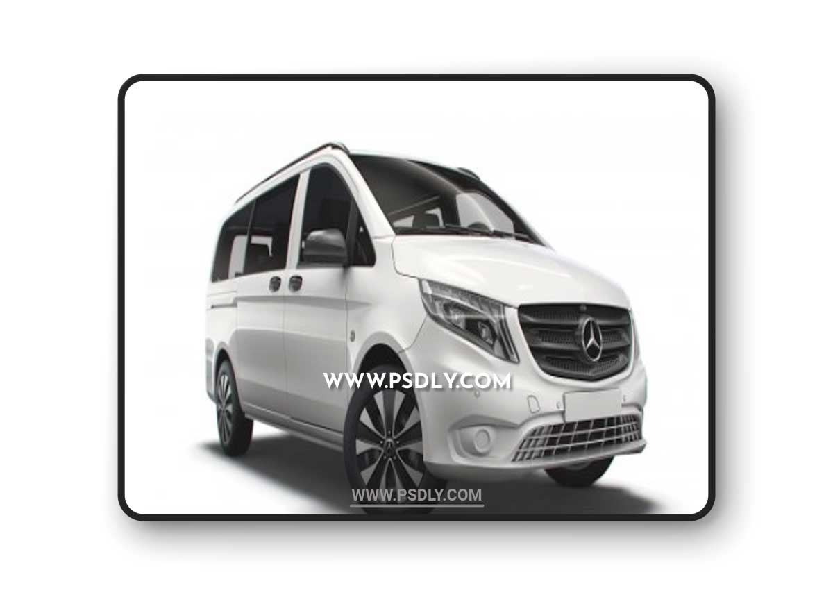 Cgtrader - Mercedes Benz Vito Tourer 2019 3D Model