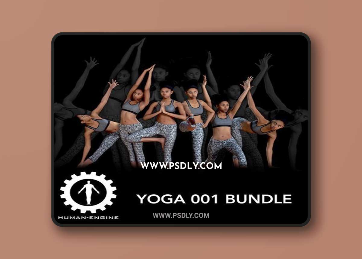 Cgtrader - Yoga 001 Bundle 3D Model