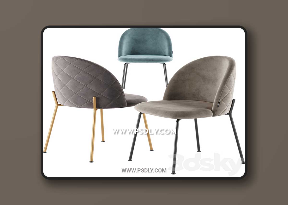 Deephouse stool Dijon 3D Model