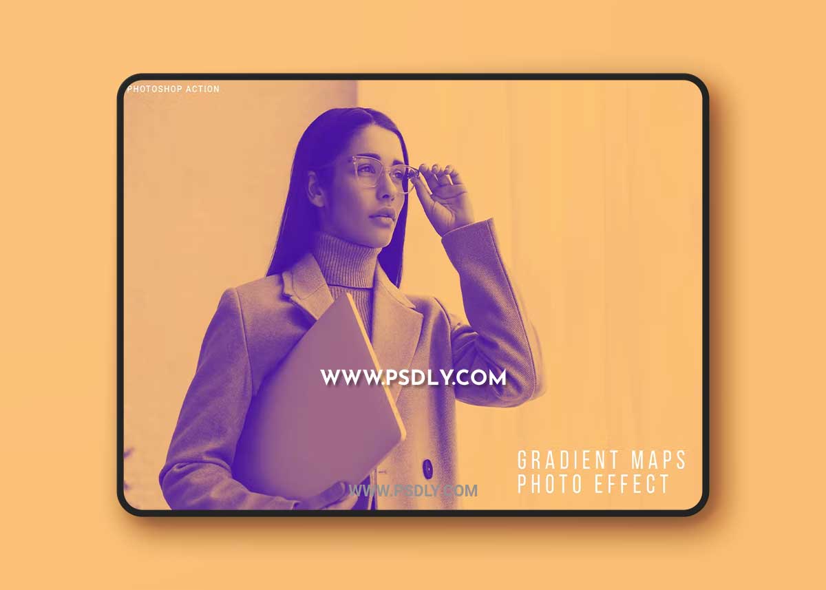 Gradient Maps Photoshop Action TY7XYUY