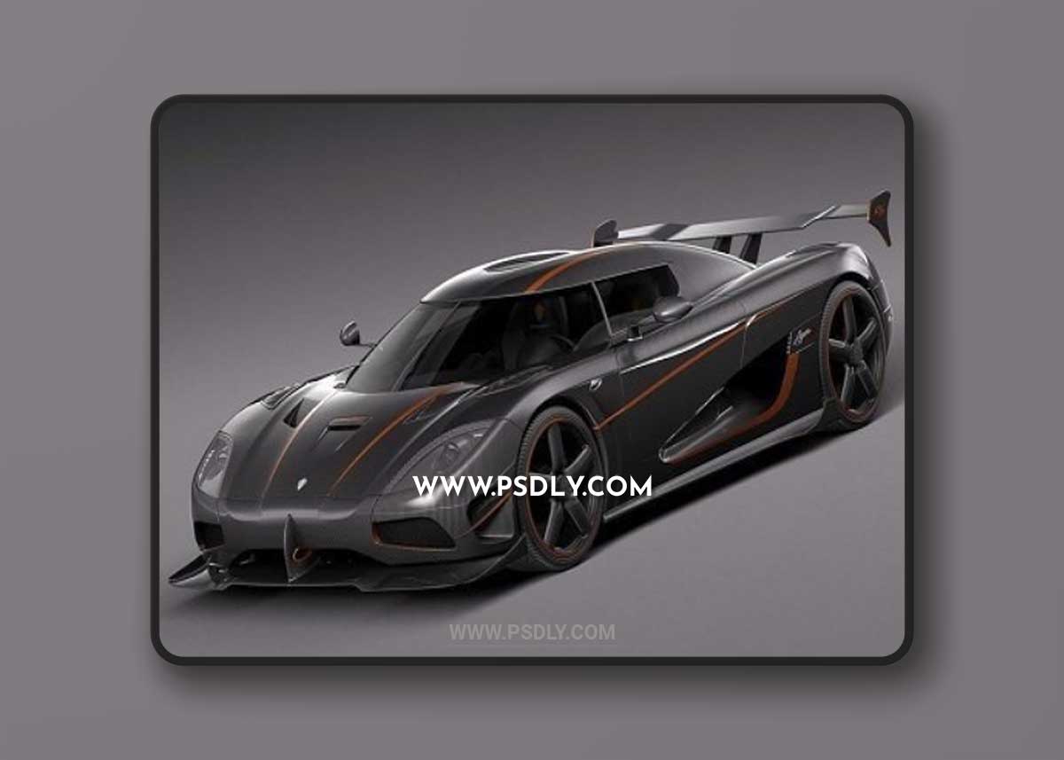 Koenigsegg Agera RS 2015 3D Model