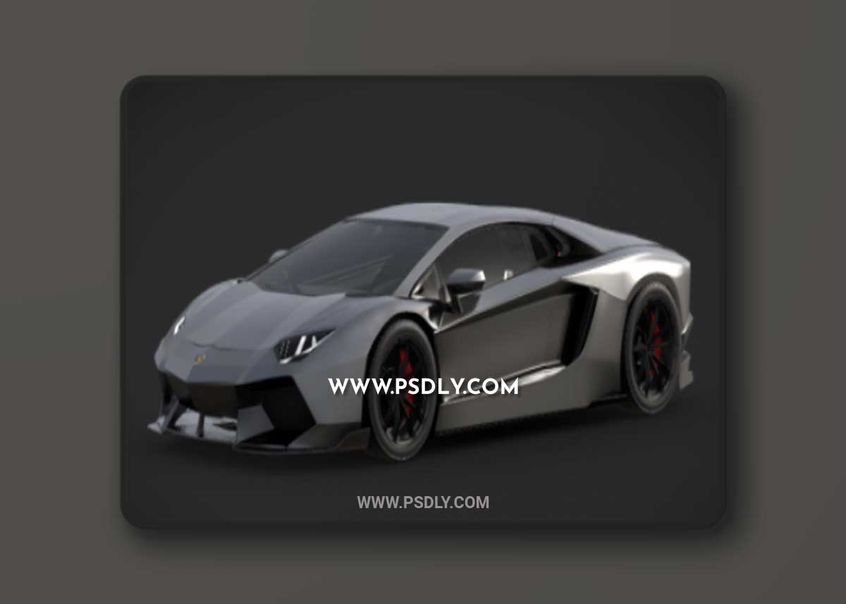Lamborghini Aventador 3D Model