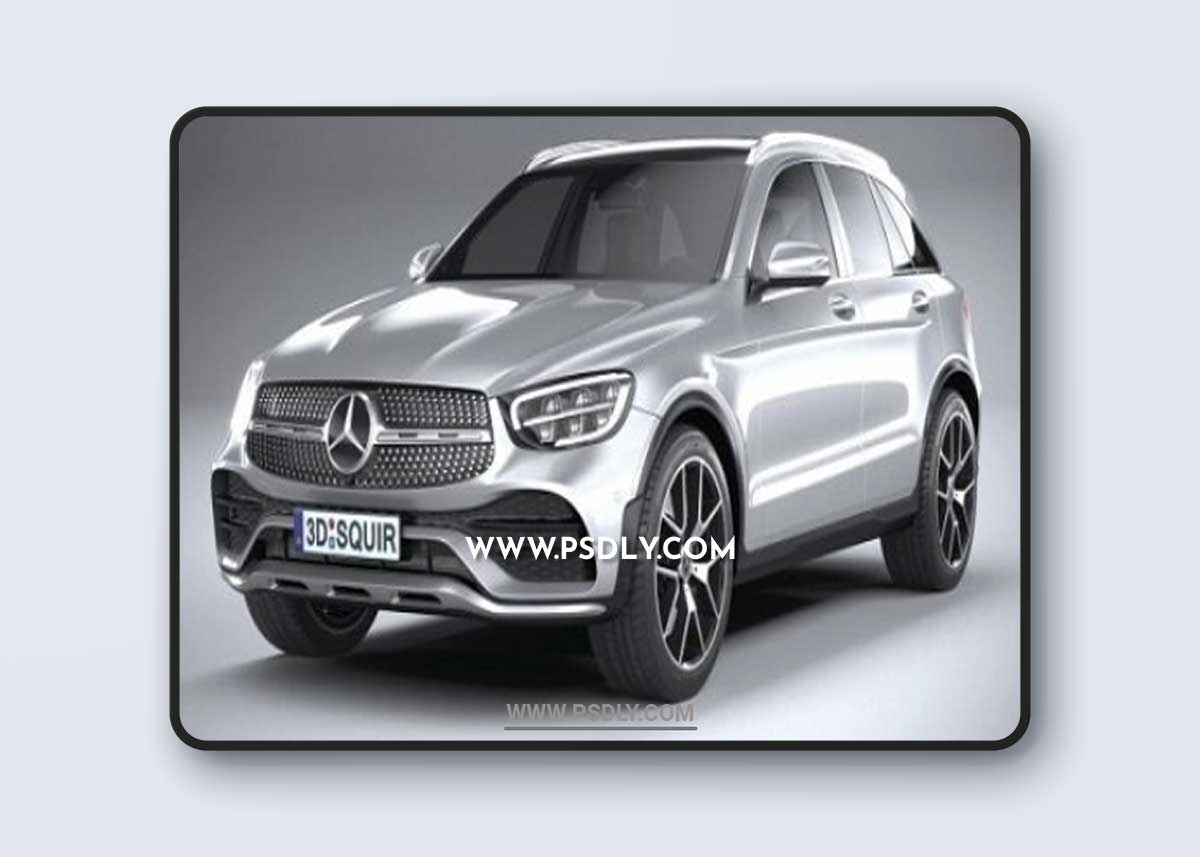 Mercedes-Benz GLC AMG 2020 3D Model