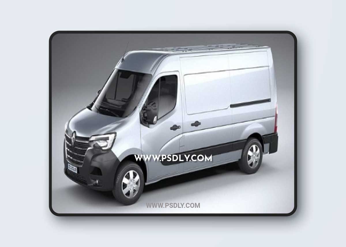 Renault Master L2H2 2020 3D Model