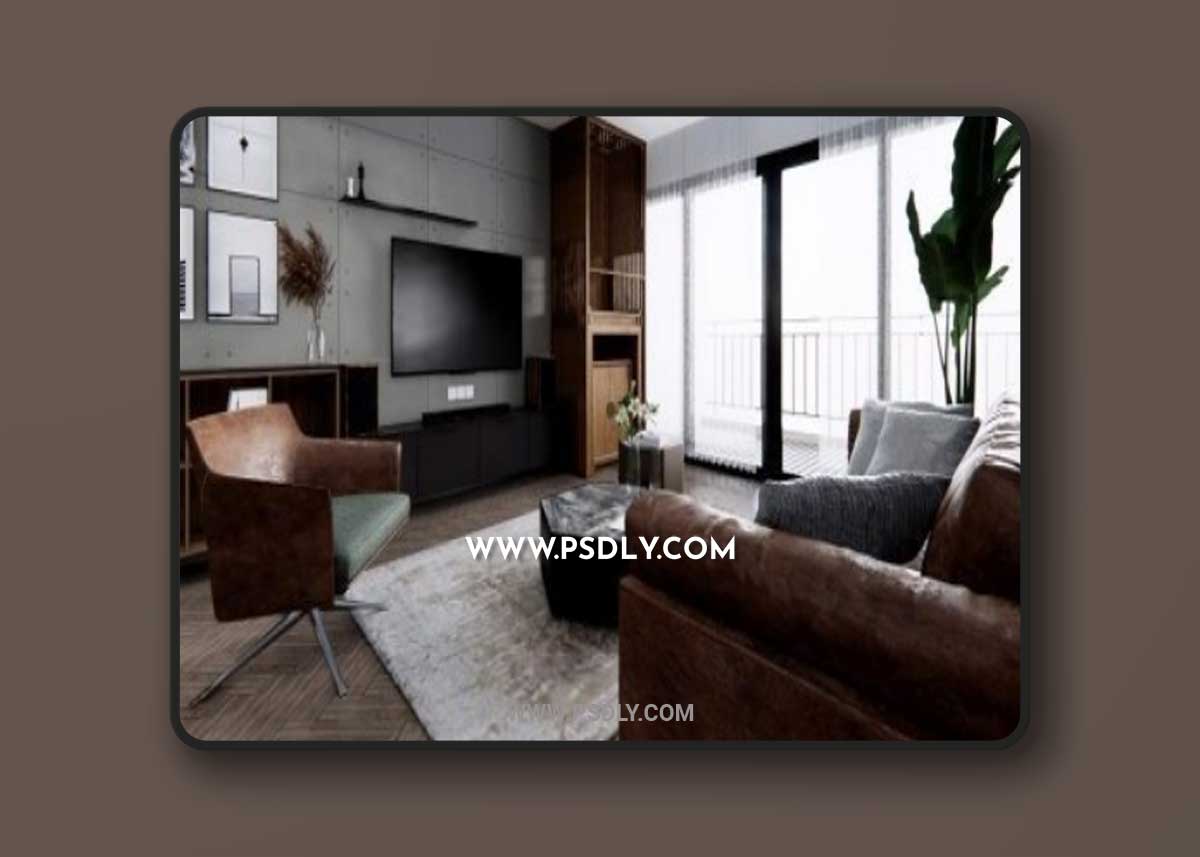 Sketchup Interior Living - Kitchenroom Scene by Hiep Nguyen Quang