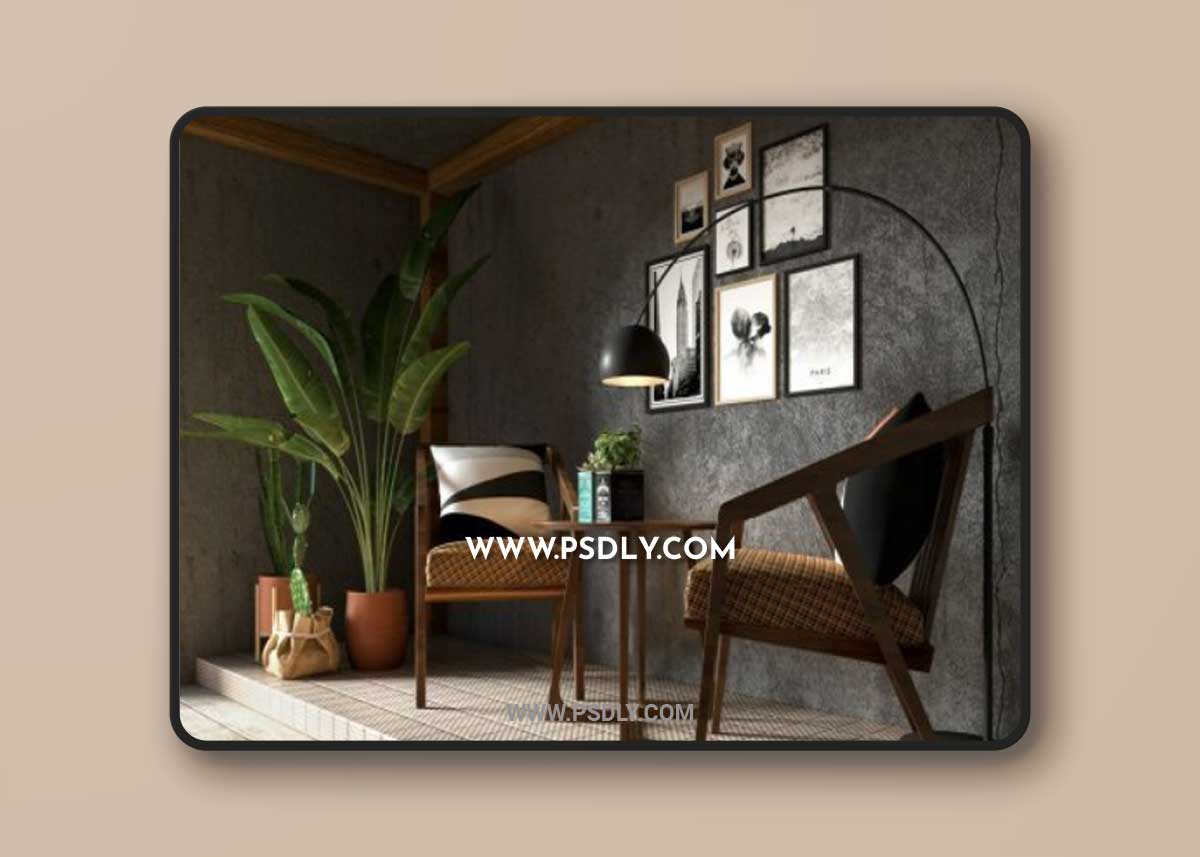 Sketchup Interior Scene by Nguyen Dinh Quoc