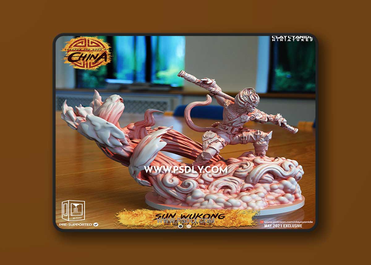 Sun Wukong 3D Print