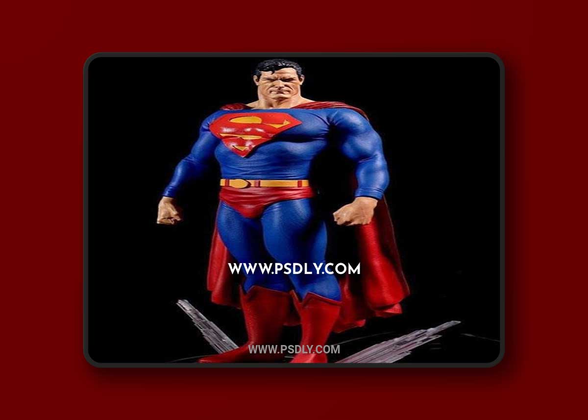 Superman Kingdom Come 3D Print