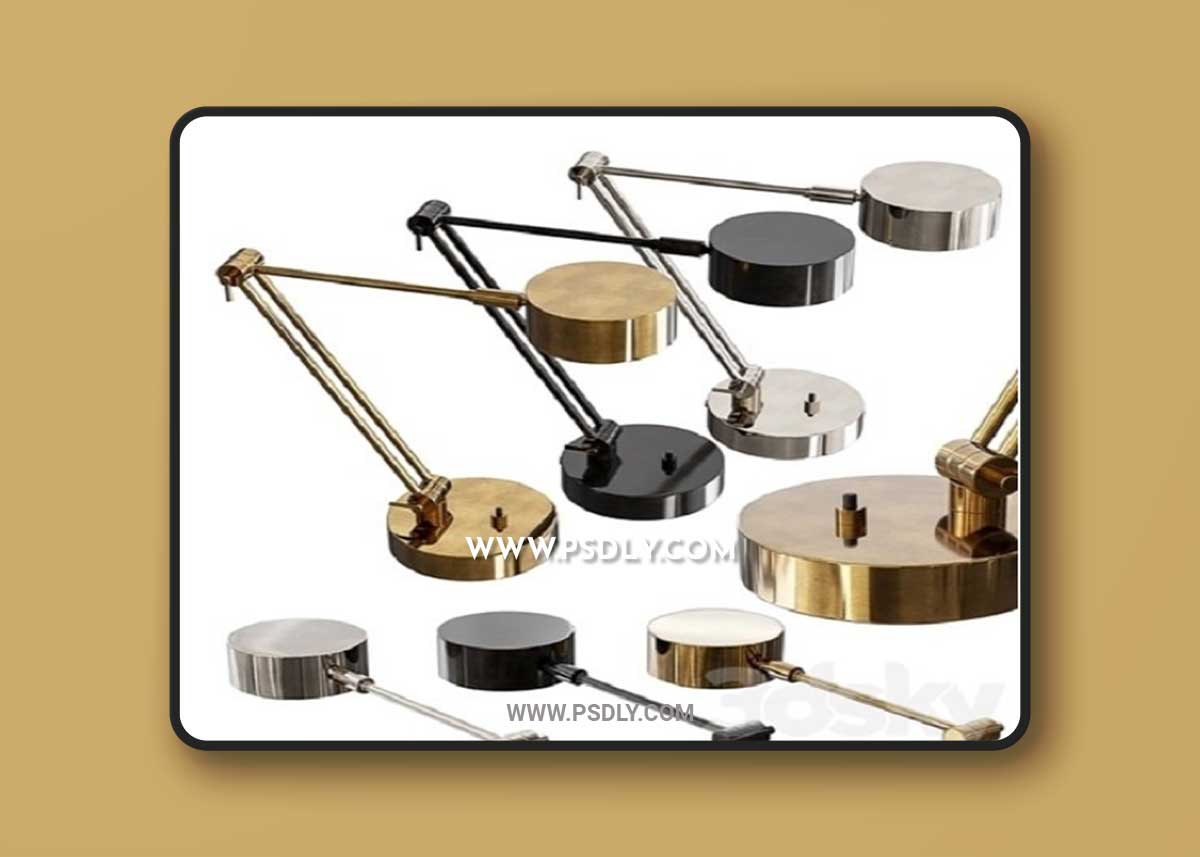 Table lamp Vaughan Faringdon 3D Model