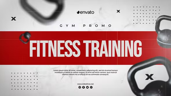 Videohive Fitness Training Gym Promo 38535525