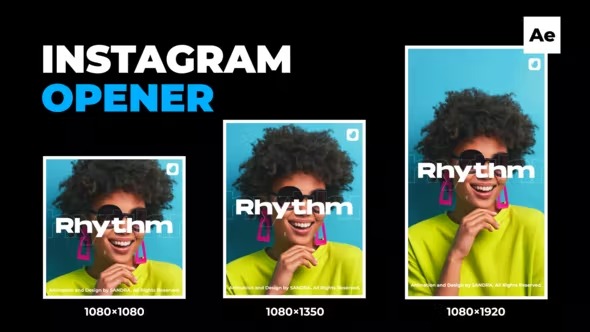 Videohive Instagram Logo Opener 38646062