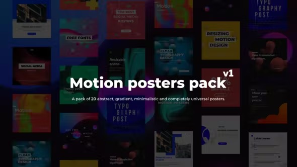 Videohive Motion Posters 24775337