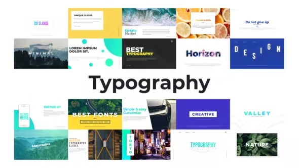 Videohive Typography Slides 37691305