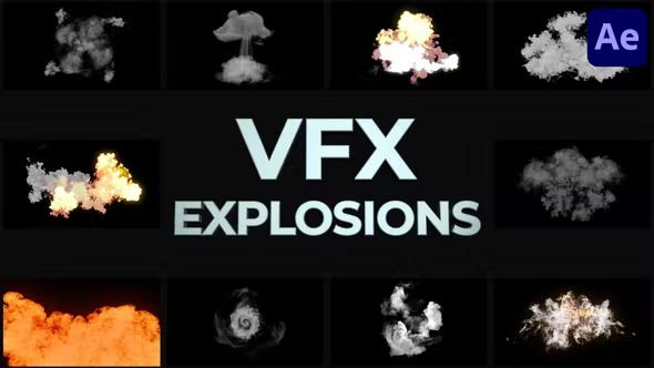 Videohive VFX Explosions for After Effects 38642447