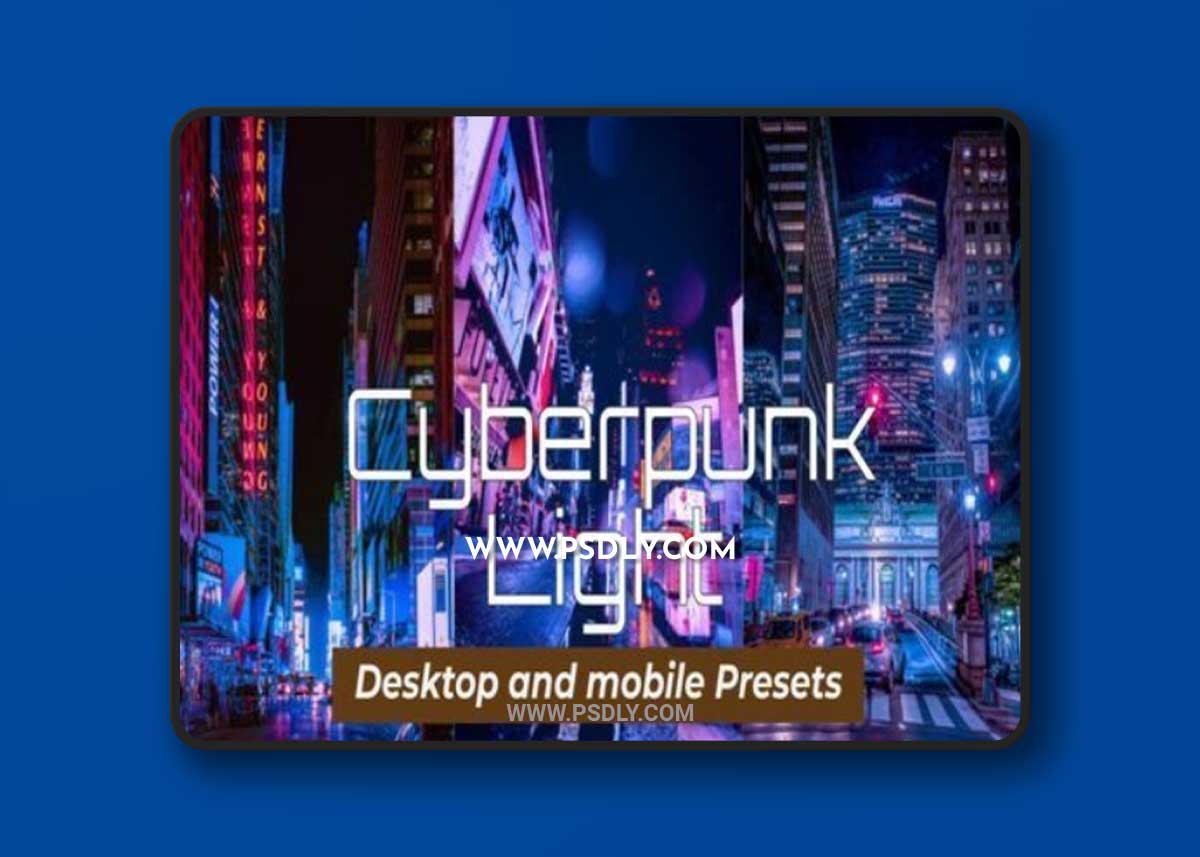 16 Cyberpunk Light Lightroom Presets