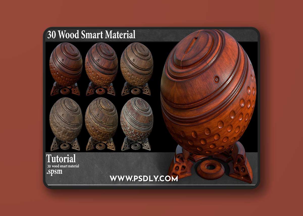 Arstation – Wood Smart Materials Collection Vol 1-3