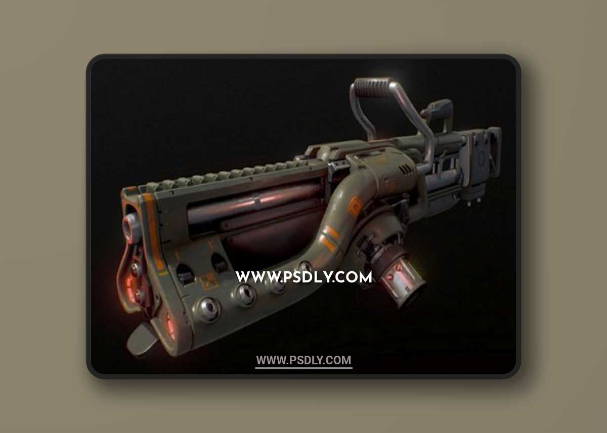 Baikal Plasmagun 3D Model
