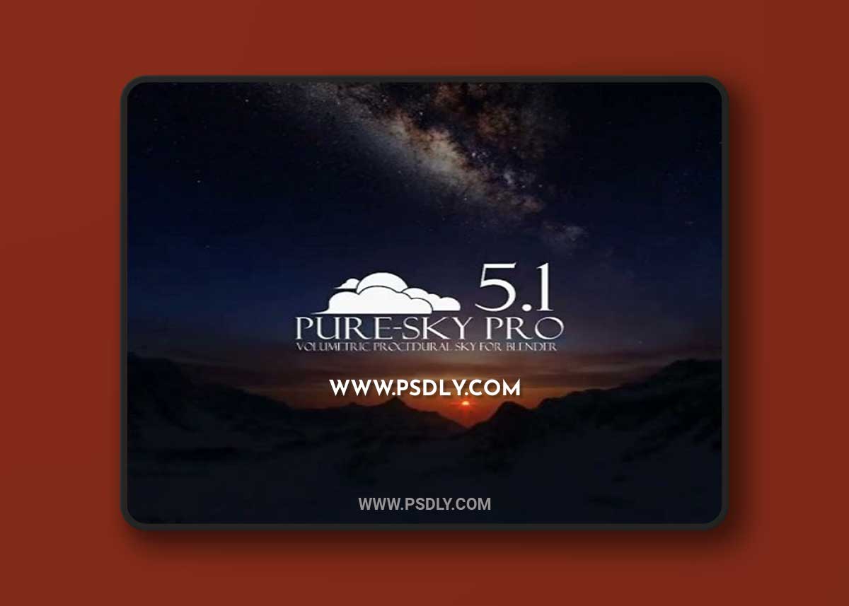 Blender Market - Pure Sky v5.1.15 3D Model