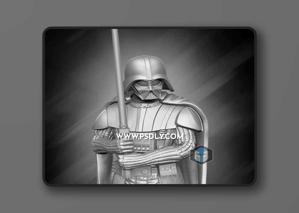 Darth Vader Figurine - Pose 4 3D Print