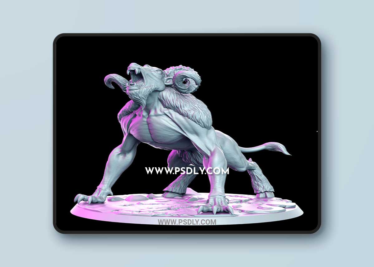 Dhrameek - Bird Druid 3D Print 3D Model