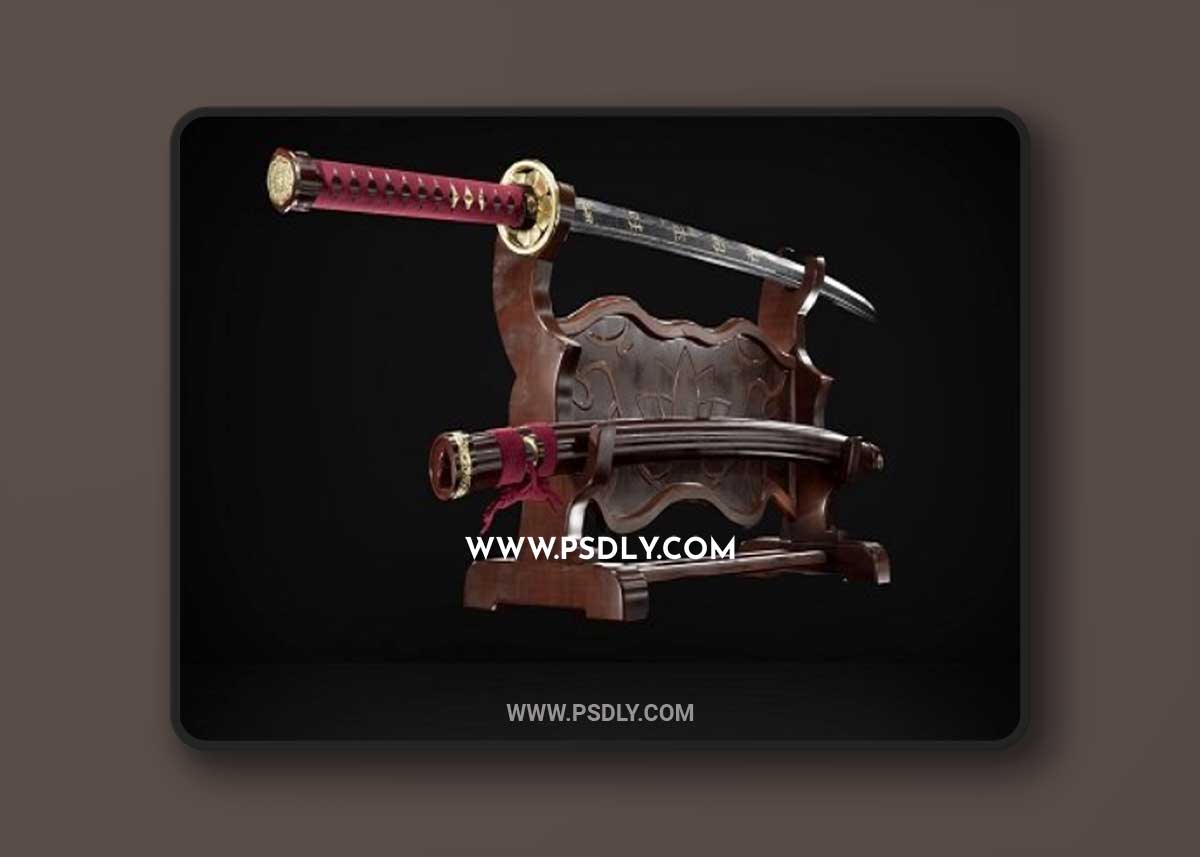 Katana "Peacekeeper" 3D Model