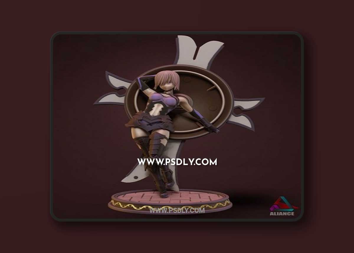 Mashu From Fate Grand Order – 3D Print Model