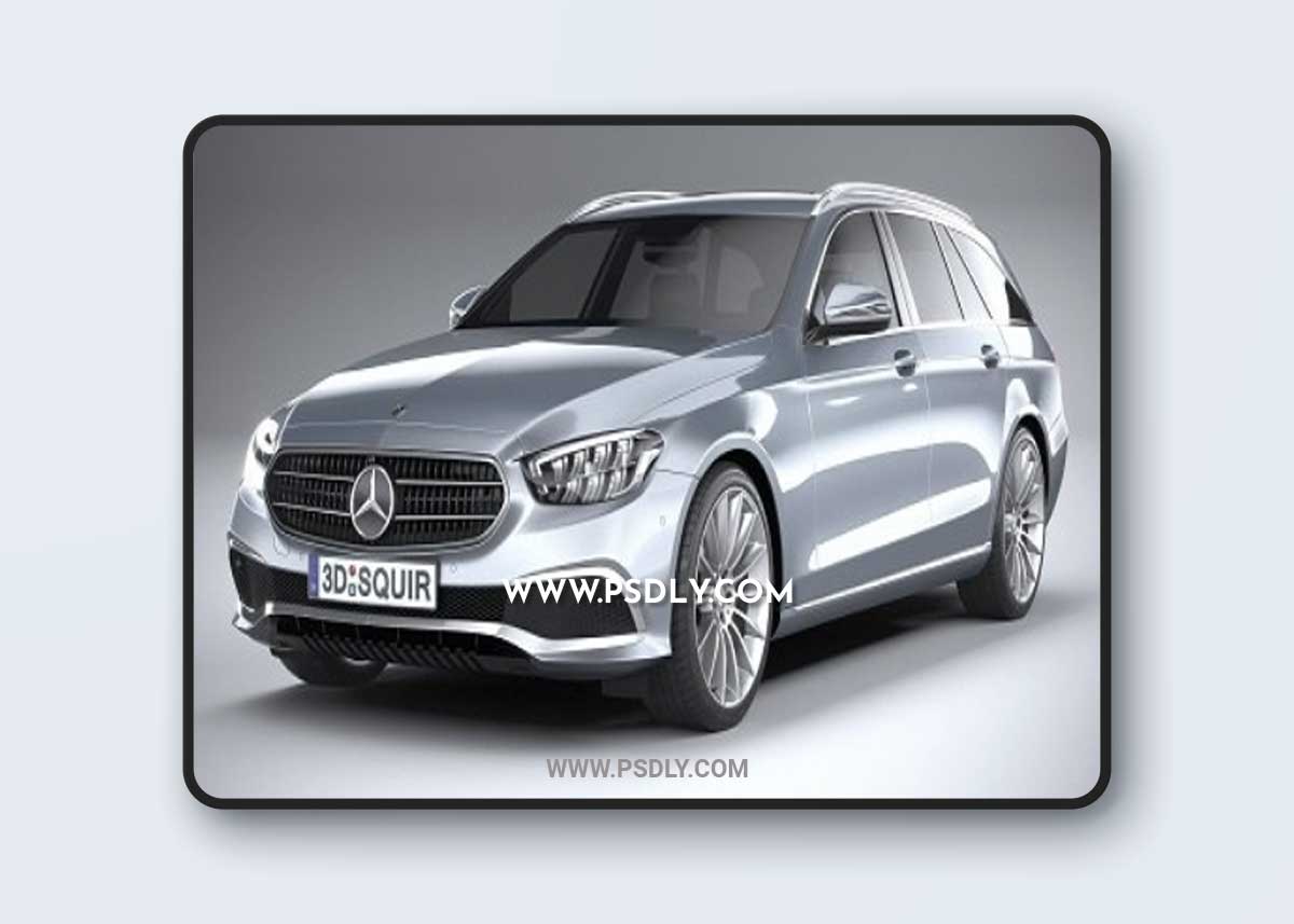 Mercedes-Benz E-Class Estate basic 2021 3d Model