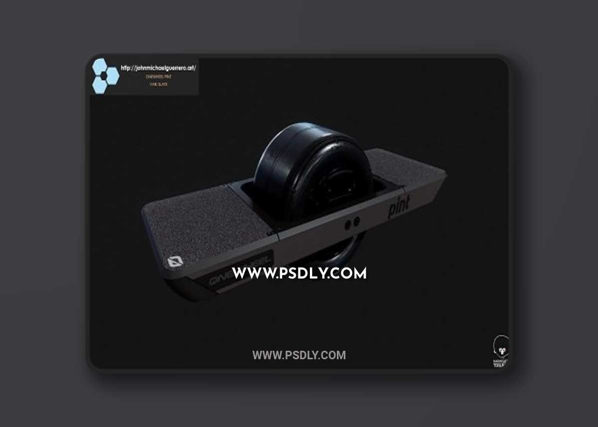 OneWheel Pint 3D Model